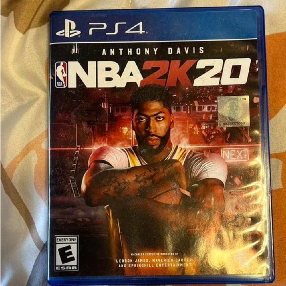 PS4 Anthony Davis NBA2K20 game